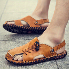 Men's Hollow Out Non Slip Sandals for Outdoor Beach
