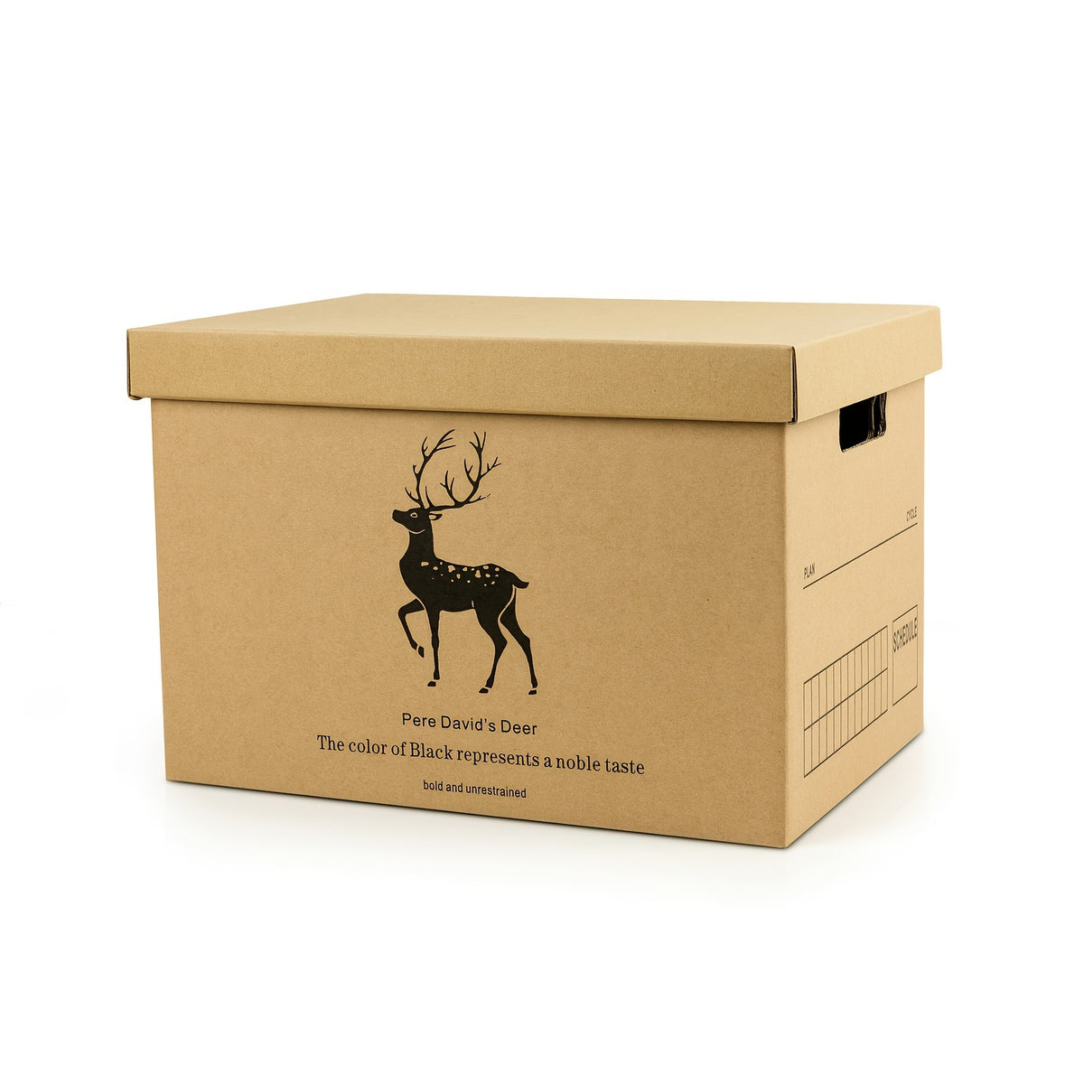 Eco Friendly Paper Storage Box With Lid
