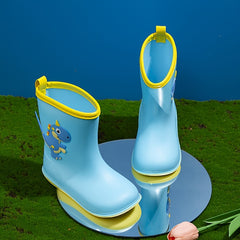 Unisex Dinosaur Pattern Rain Boots for Kids