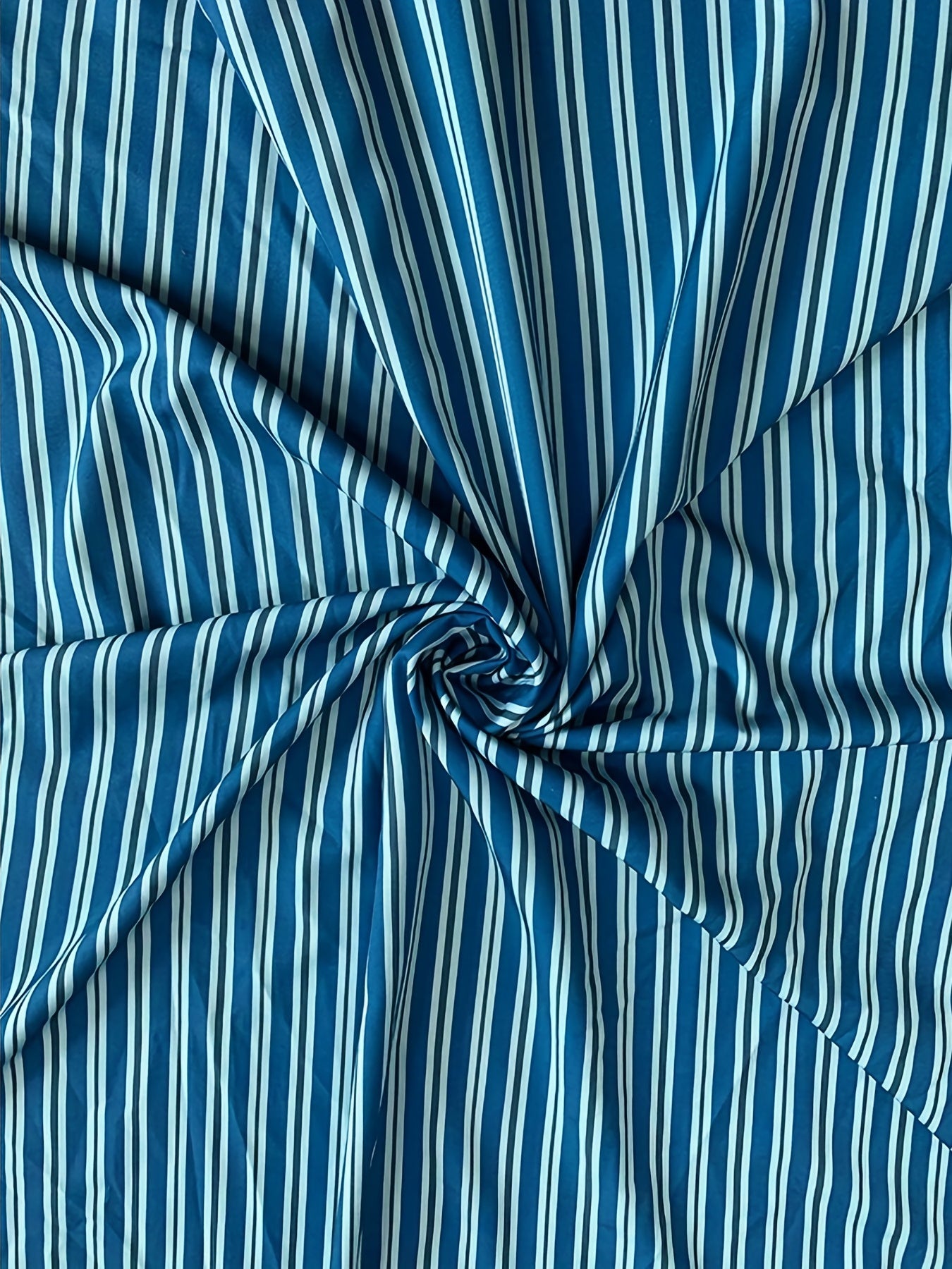  Striped Long Sleeve Maxi Dress