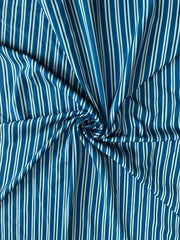  Striped Long Sleeve Maxi Dress