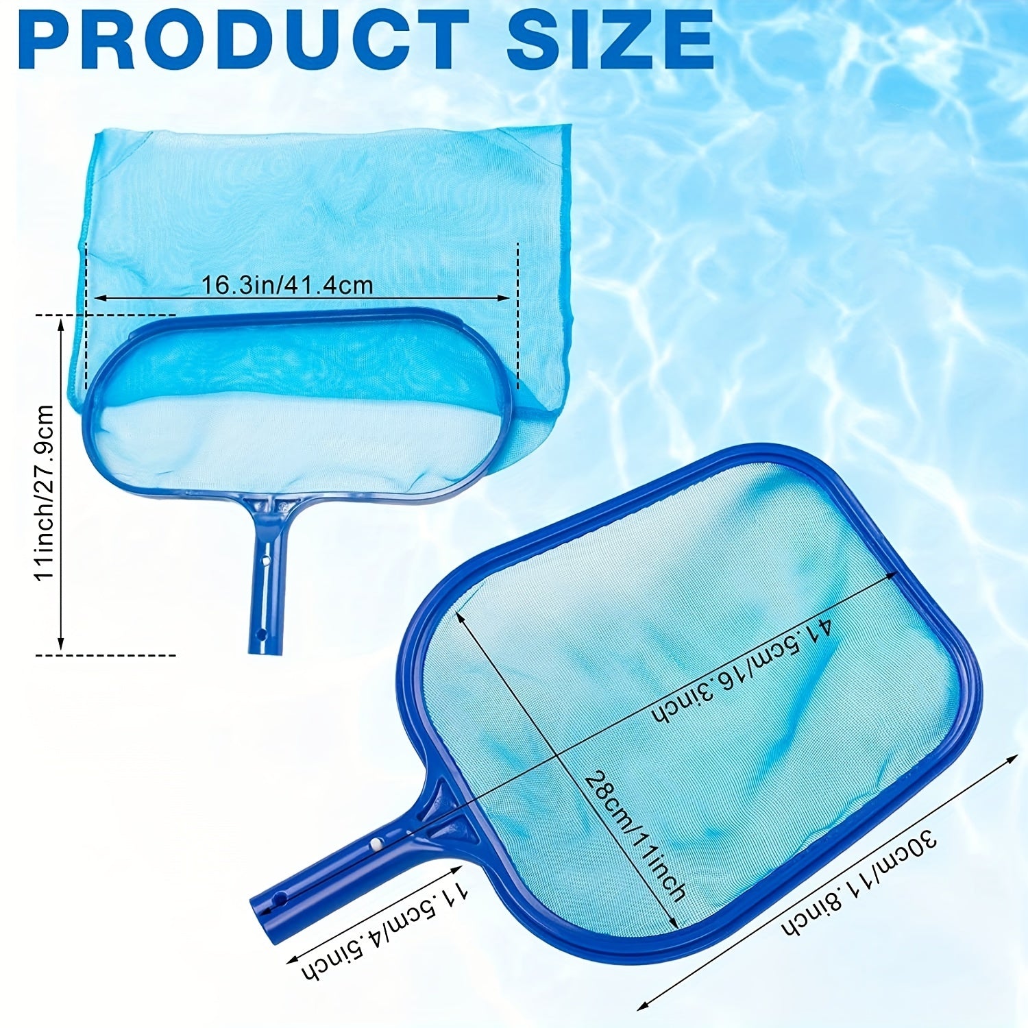 Swimming Pool Skimmer Net - T Shaped & Y Shaped Pool Nets