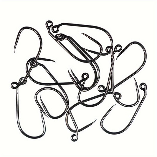 50pcs Barbless Jig Nymph Euro Nymph Hooks 10 12 14 16