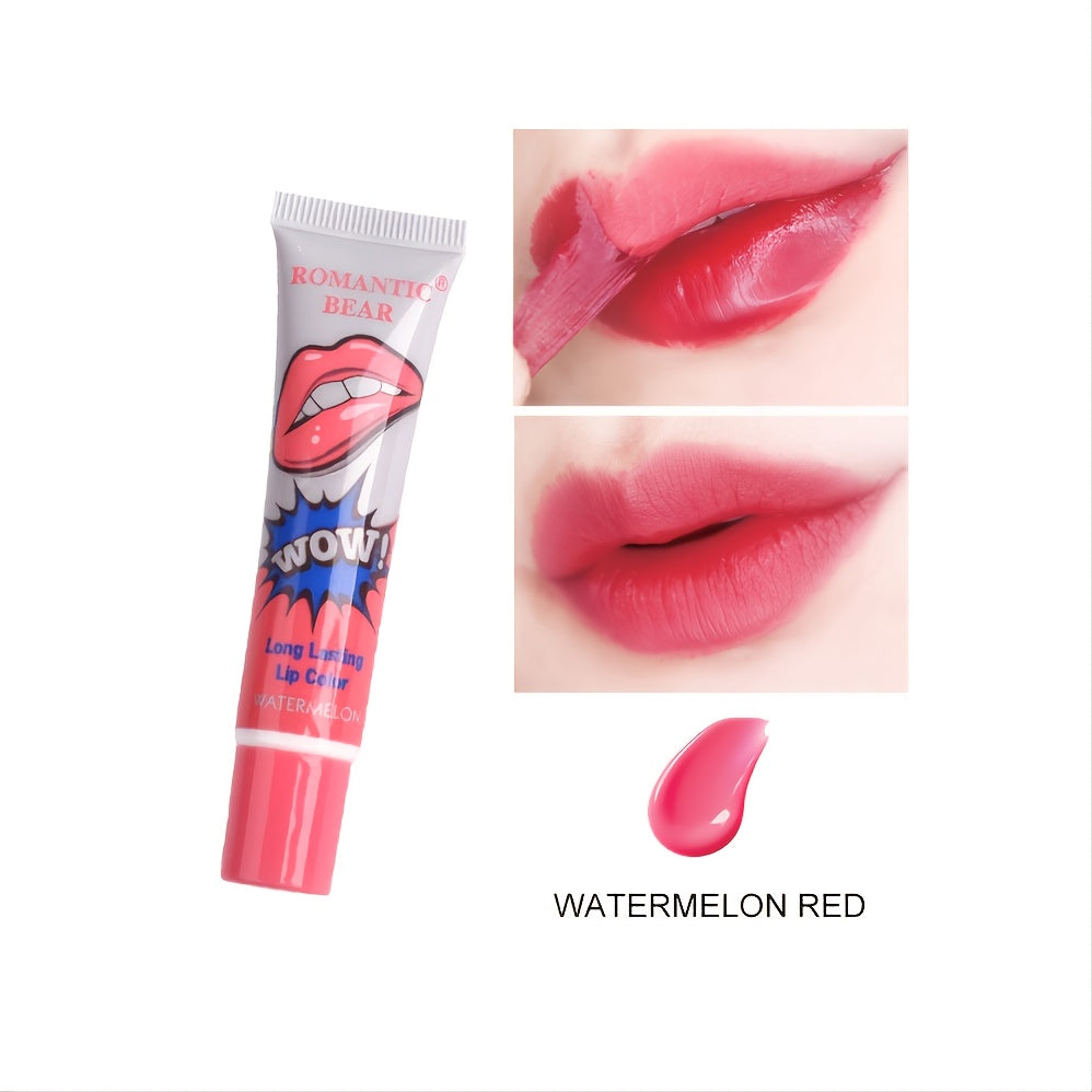 6 Colors Lip Tint Peel Off Set Long Lasting Waterproof Lipstick Lip Gloss