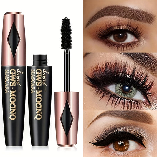 3D Fiber Mascara Long Lashes Extension Waterproof Smudge Proof Mascara