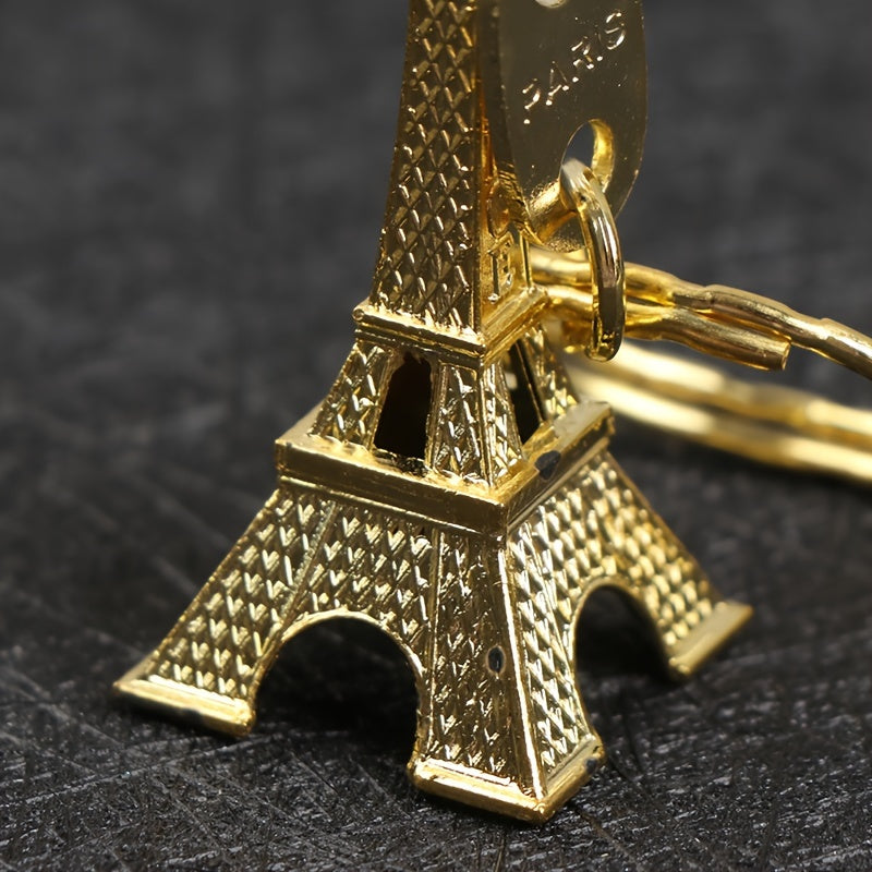 5pcs Eiffel Tower Keychain Pendant Souvenir Gift