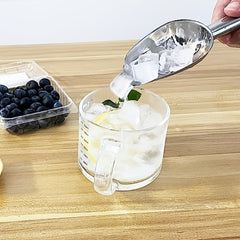 1pc Stainless Steel Ice Scoop Kitchen Ice Shovel For Ice Maker