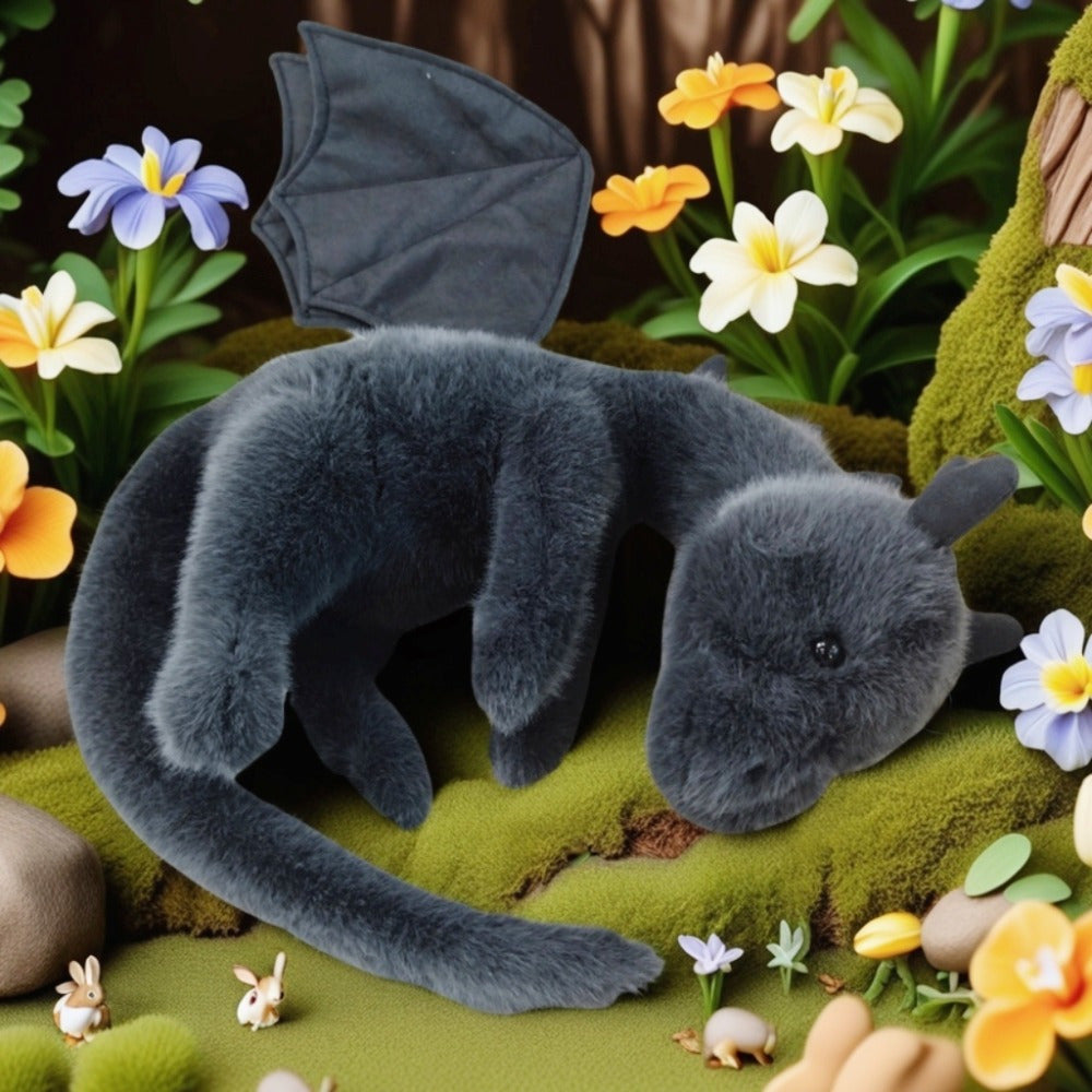 Plush Dragon Toy for Dolls & Collectibles, Soft & Fun Stuffed Animal