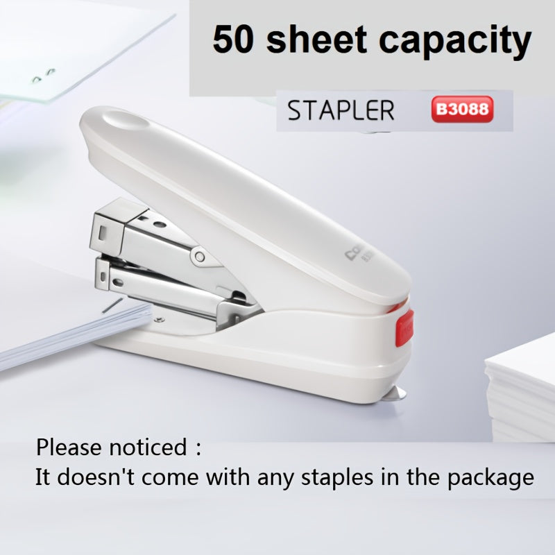 Labor Saving Stapler For Desk Office School Supplies 50 Sheet Capacity