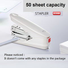 Labor Saving Stapler For Desk Office School Supplies 50 Sheet Capacity
