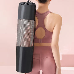 Breathable Drawstring Yoga Mat Mesh Bag