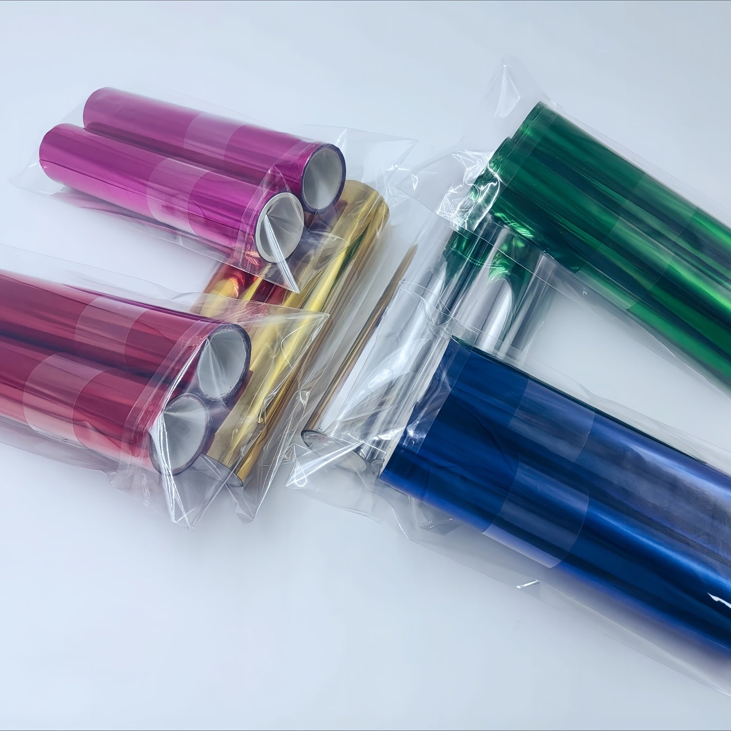 2pc Stamping Paper Polyester Aluminum Film for Handicrafts