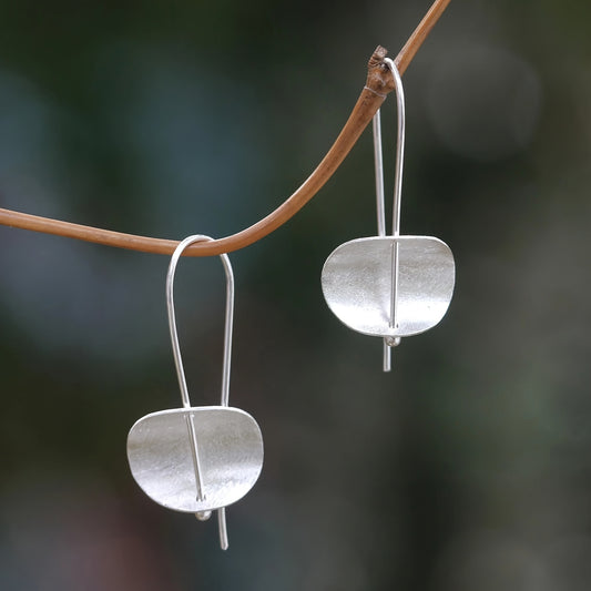 Vintage Drop Earrings 925 Silver Plated for Women