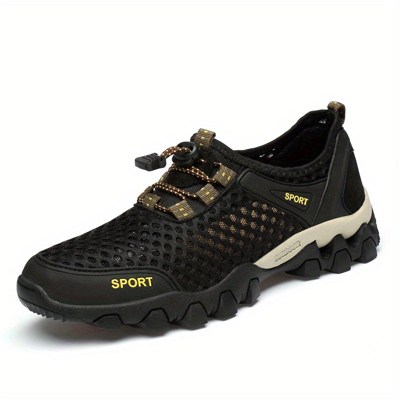 Men's Mesh Hiking Sneakers Non Slip Outdoor Shoes