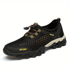Men's Mesh Hiking Sneakers Non Slip Outdoor Shoes