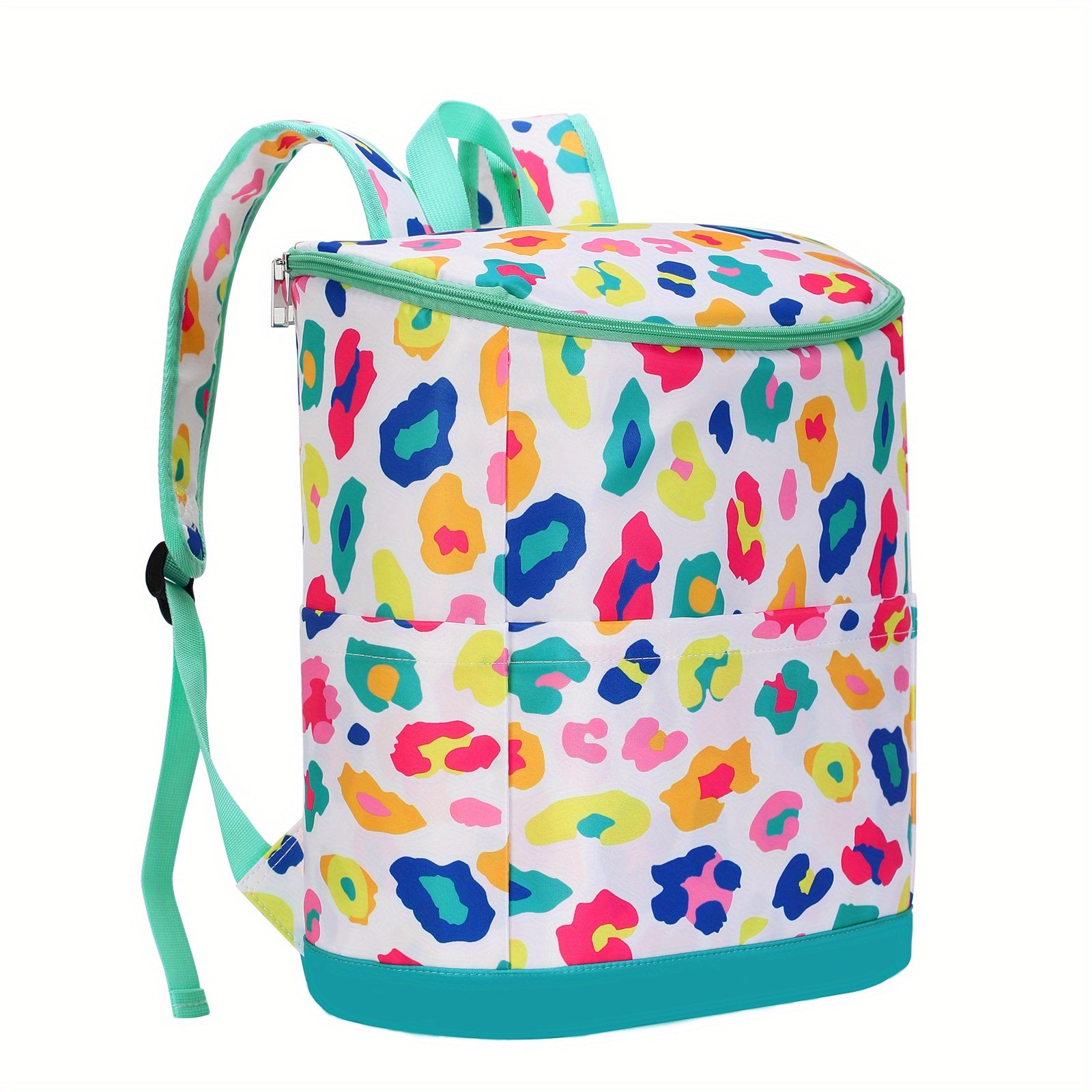 Women's Cooler Insulated Backpack Leakproof Lightweight Nylon Large Lunch Bag