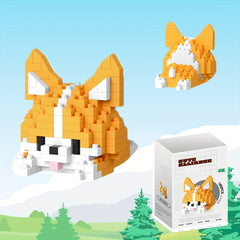 DIY Animal Series Corgi Koala Blocks Christmas Halloween