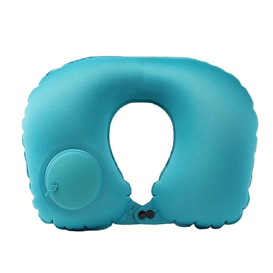 Travel Airplane Pillow Portable U Shape Automatic Pillow