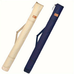 Large Capacity Fishing Rod Carrying Bag Canvas Storage Bag