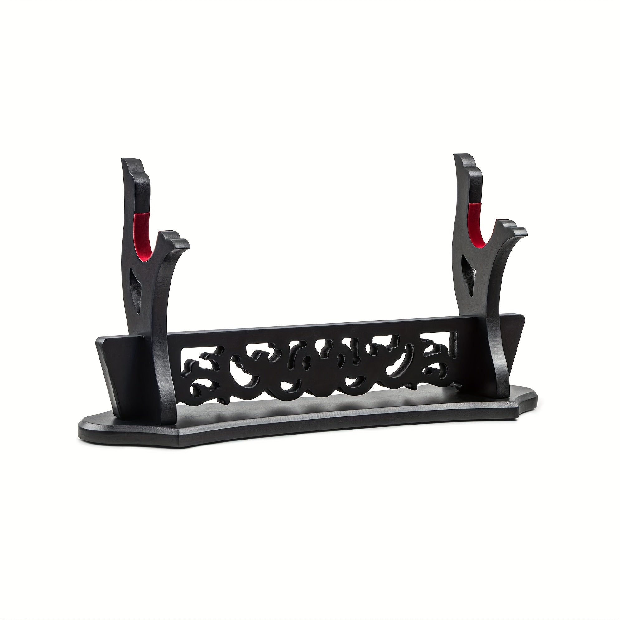 Japanese Sword Display Stand Dragon Pattern Single Tier Rack