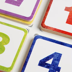 Wooden Counting and Matching Educational Toy with Colorful Box