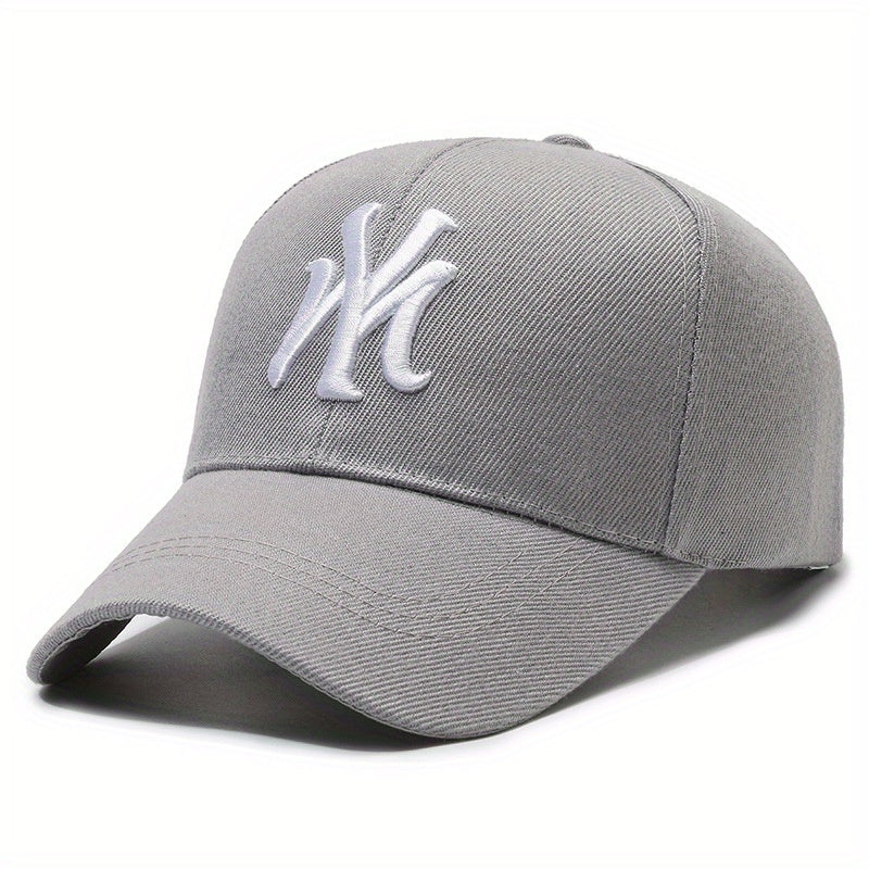 Gothic Letter Embroidered Baseball Cap Hip Hop Dad Hat Adjustable Sports Sun Hat