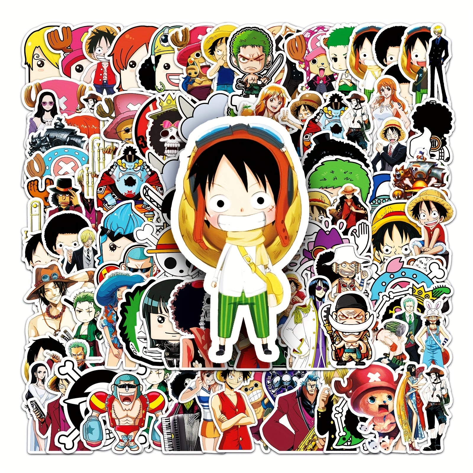 106 Anime Stickers Waterproof & Durable for Skateboards Luggage DIY Projects
