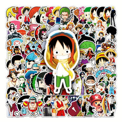 106 Anime Stickers Waterproof & Durable for Skateboards Luggage DIY Projects