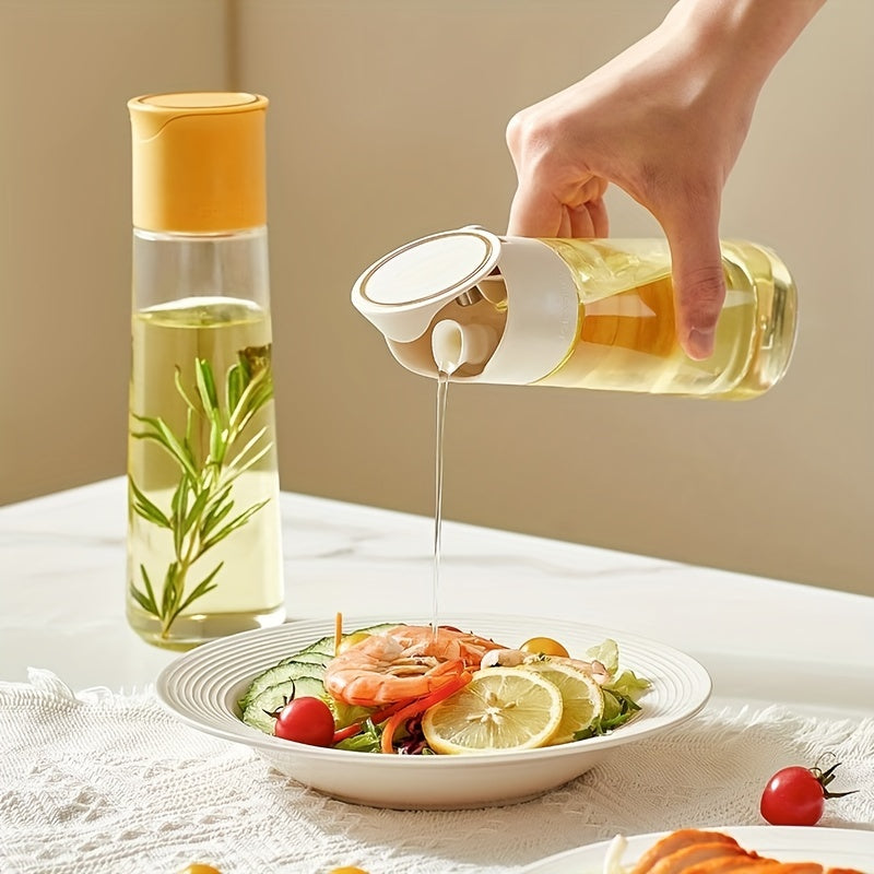 Leak Proof Glass Olive Bottle for Soy Sauce and Vinegar