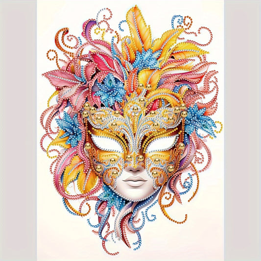 DIY Venetian Mask Pattern Diamond Painting Kit