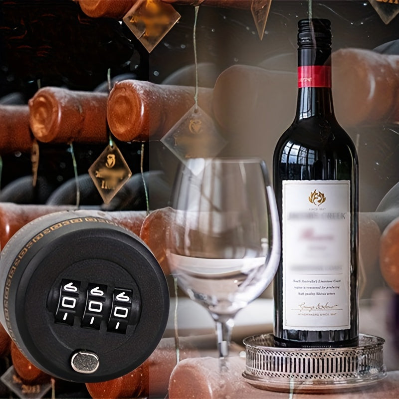 Wine Bottle Lock Cap Digital Lock For Wine Bottle