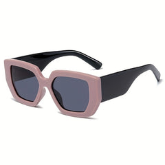 Y2K Square Sunglasses Block Anti Glare UV400