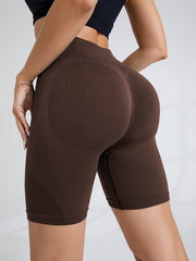 High Waist Tummy Control Sports Shorts for Women
