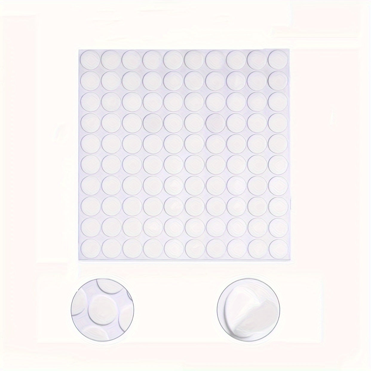 100pcs Double Sided Sticky Stickers Dots Clear Sticky Tack