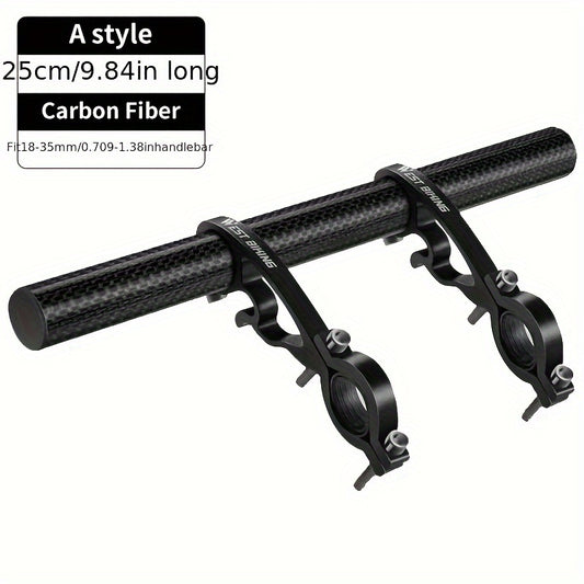 Bike Handlebar Extension Bracket Headlight Mounting Rod Bike Extension Rack