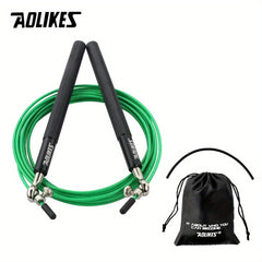 Adjustable Steel Jump Rope for Home Fitness - Boosts Cardio and Endurance