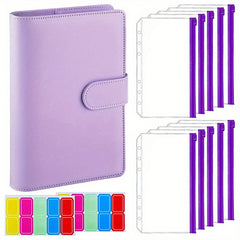 Budget Binder with Zipper Envelopes & Expense Budget Sheets Money Organizer