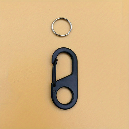 Stainless Steel Keychain Carabiner for Outdoor Adventures