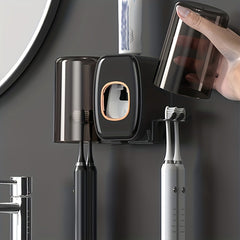 Automatic Toothpaste Squeezer with Cup & Holder