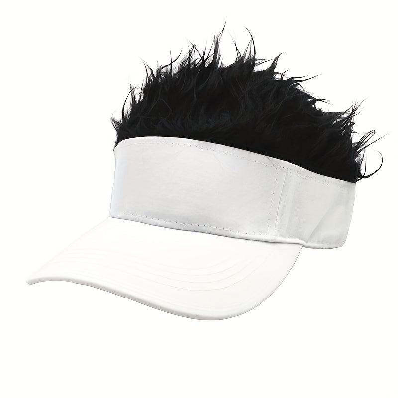 Light Board Wig Baseball Cap Men's Sun Visor