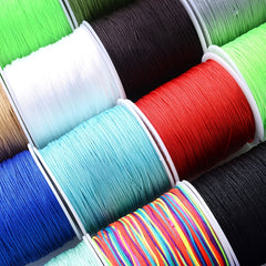 100m 0.8mm Nylon Thread Cord String DIY Bracelet Necklace Craft