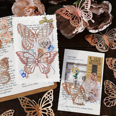 10pcs Retro Lace Decorative Paper for DIY Bullet Journal