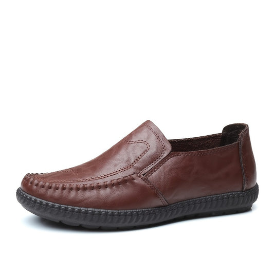 Men's Comfy Stitch Detail Loafers Slip On Shoes Spring Summer