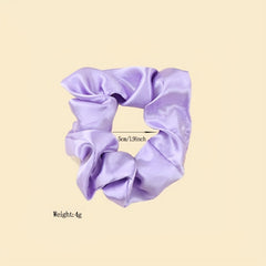 6Pcs Girls Large Hair Tie Scrunchie Elastic Bands Ponytail Hair Accessories