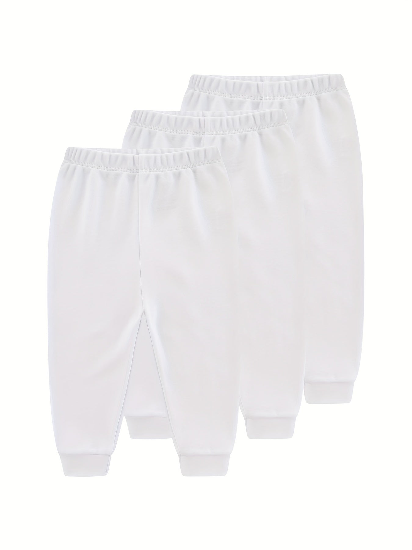 3Pcs set 0-24 Months Soft Cotton Baby Pants