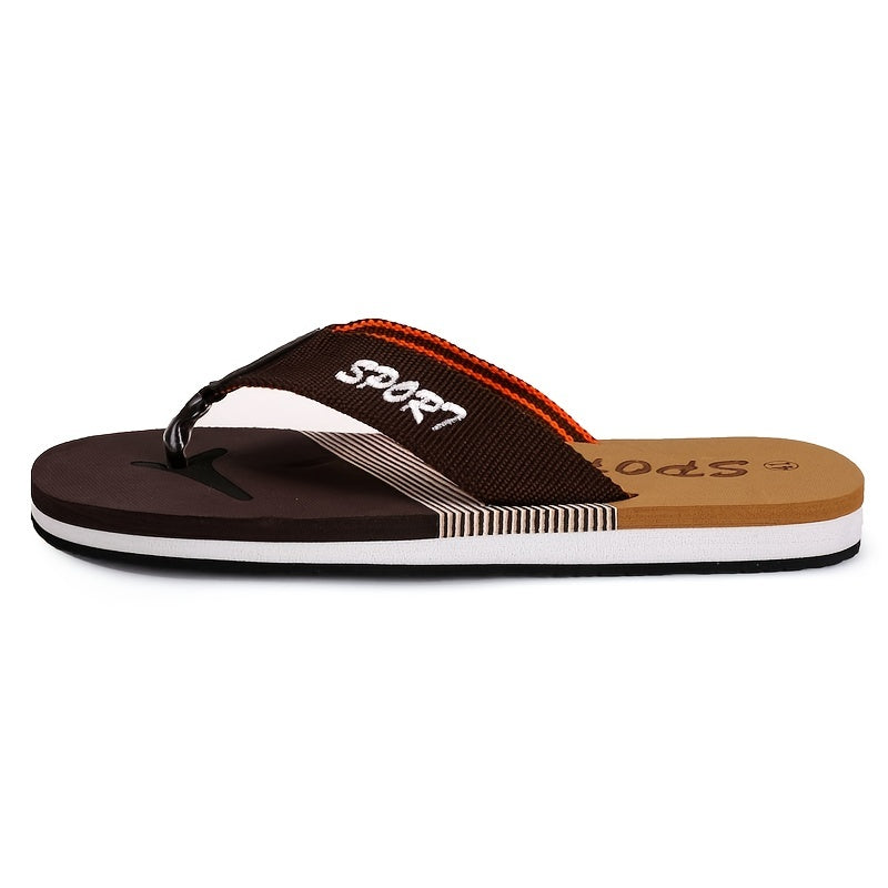 Men's Indoor Casual Flip Flops Summer Home Slippers