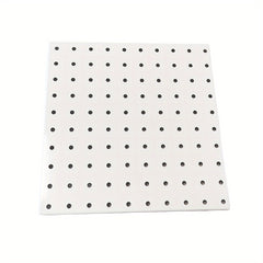 Metal Pegboard w/ 1in Hole Spacing & Screws for Garage Wall Storage