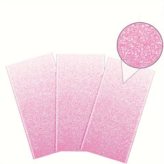 Pink Plastic Tablecloth for Parties Gradient Pastel Pink Disposable Tablecloth