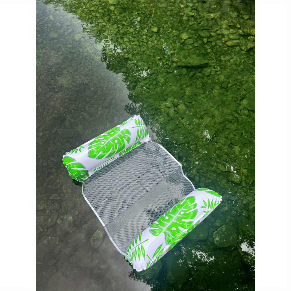 Inflatable Hammock Water Recliner Bed for Beach Pool Parties