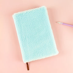 Plain Colour Plush Book Colourful Journal Creative Book Diary Notepad